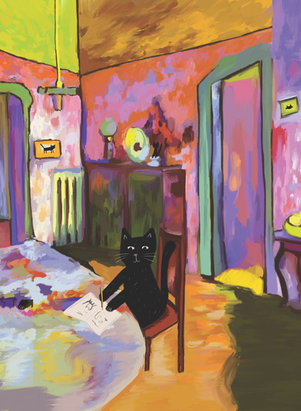 Card-Catdinsky Dining Room