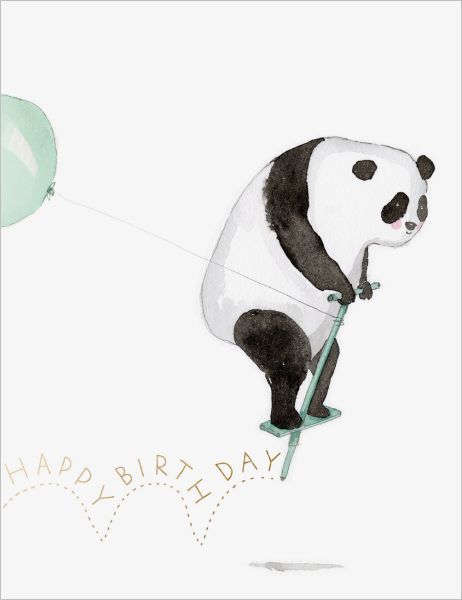 Foil Card-Pogo Panda