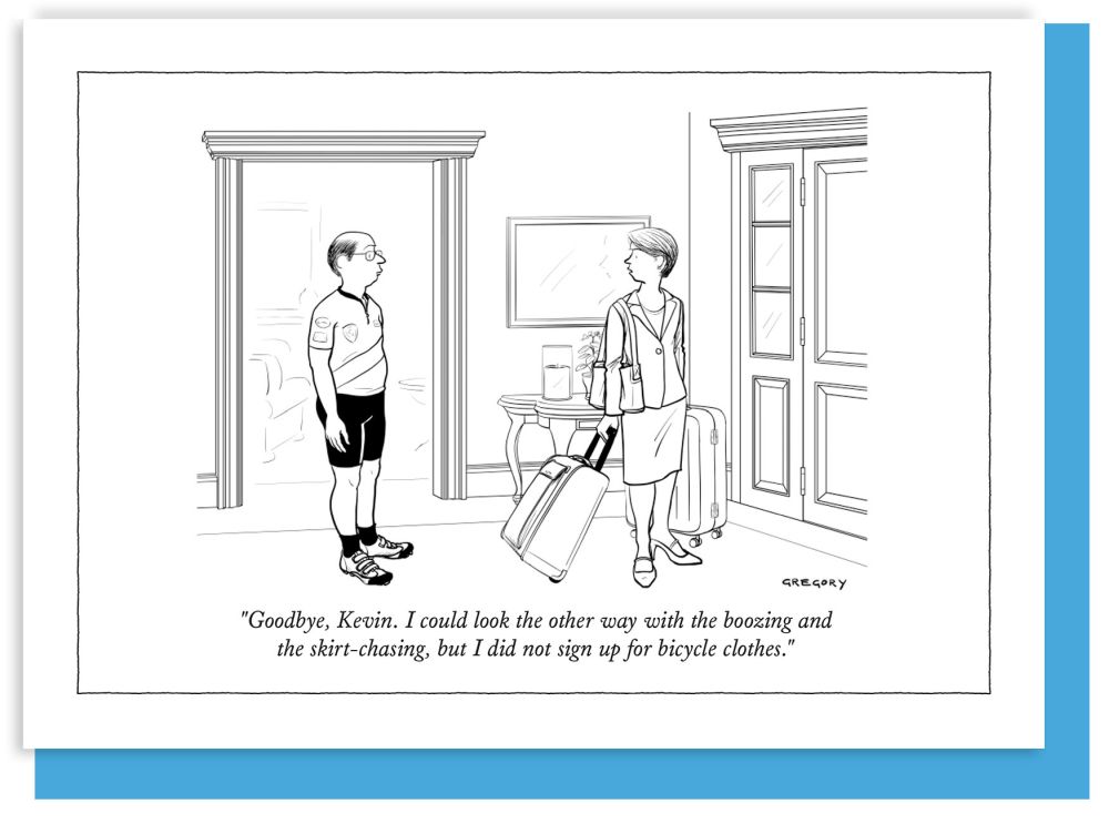 Card-I Did Not Sign Up For Bicycle Clothes