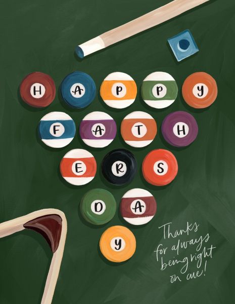 Card-Father's Day Pool