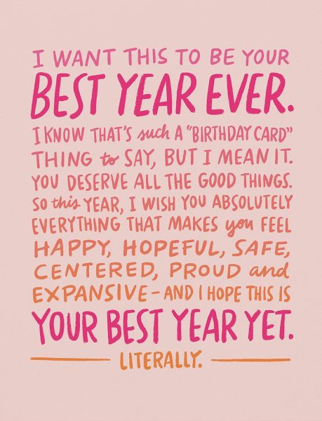 Card-Best Year Ever