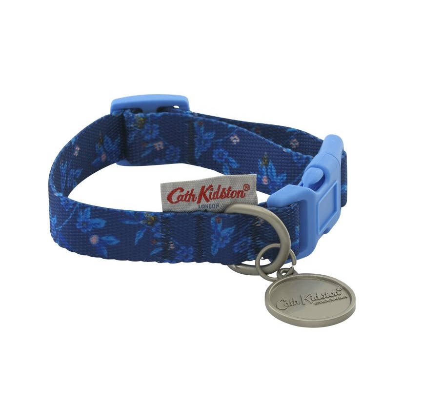 Flora Fauna Soft Fabric Collar M