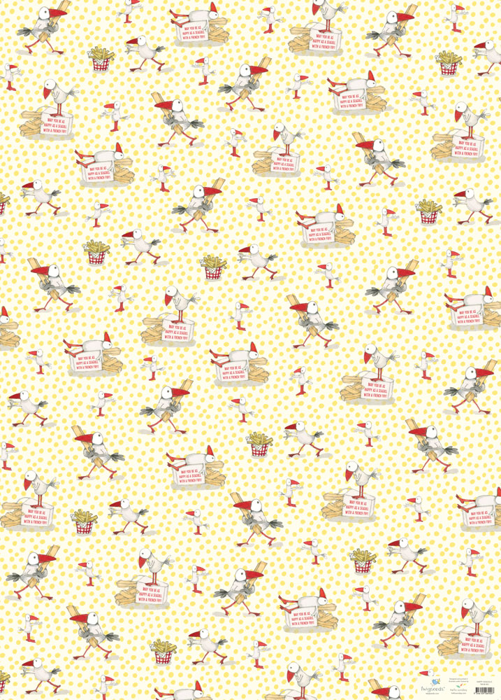 Wrap-Happy Seagulls