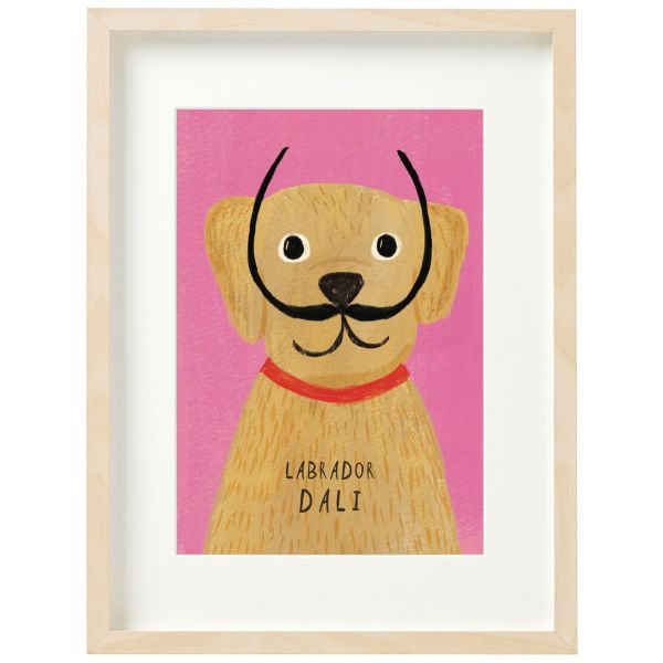 Art Print-Labrador Dali