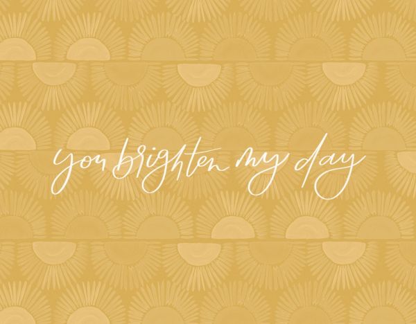 Card-Gold Moon Thanks