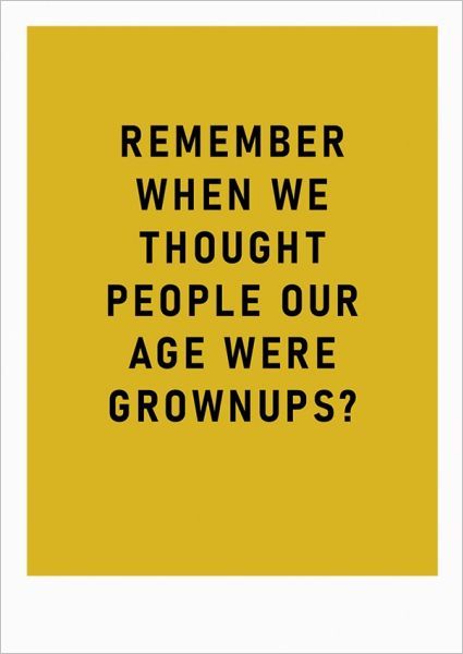 Card-Remember Grown Ups