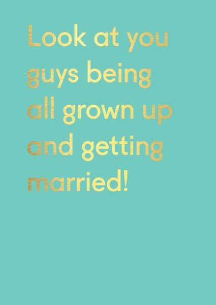 Foil Card-Look At You Guys