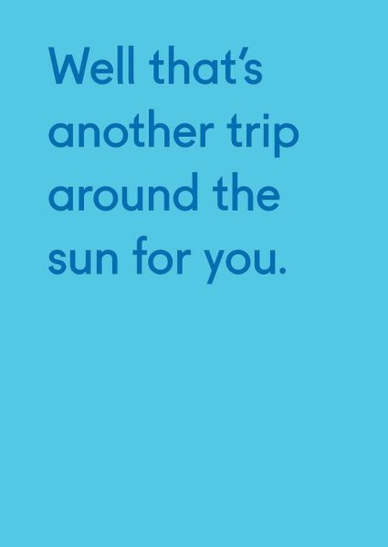 Card-Another Trip Around The Sun