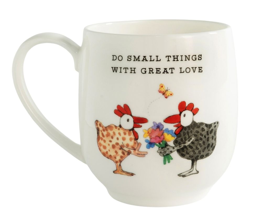 Fine Bone China Cup-Love