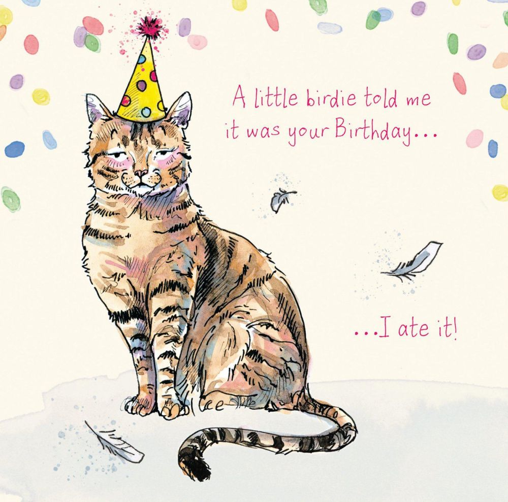 Card-A Little Birdie