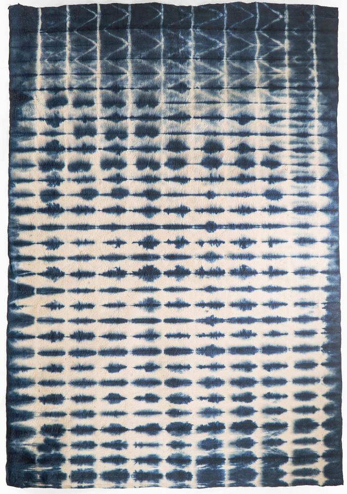 Wrap-Shibori Crinkle Tie Die Blue