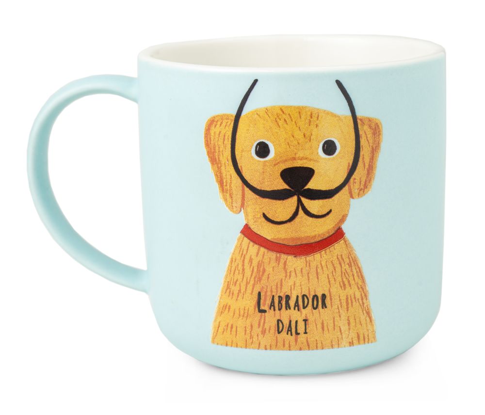 Bone China Cup-Labrador Dali