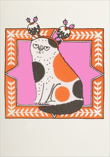 Mini Card-Christmas Cat
