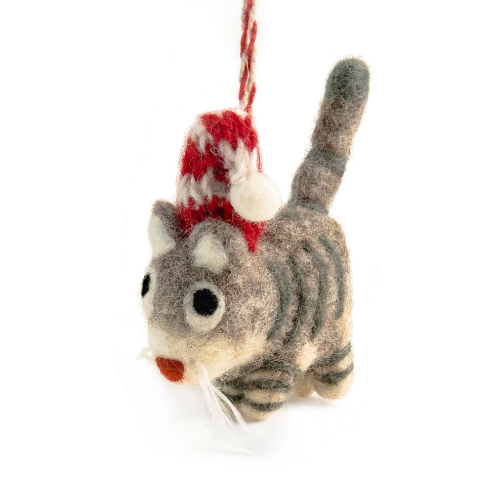 Charity Decoration-Felt Cat Claire