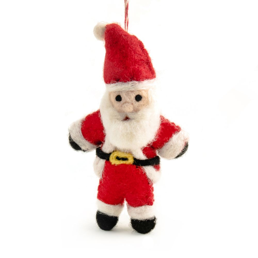 Decoration-Felt Santa Claus