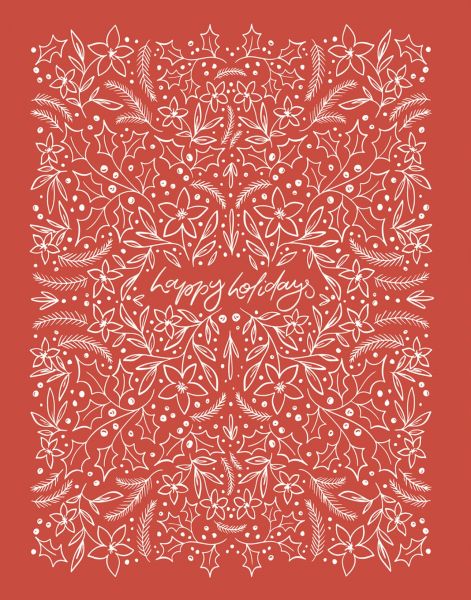 Card-Holiday Tiny Floral 