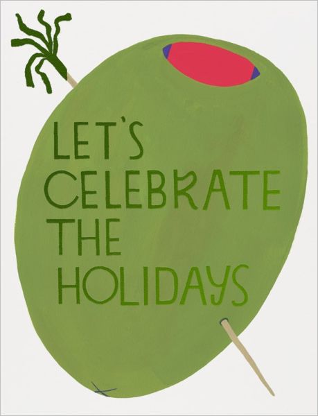 Card-Olive Holidays