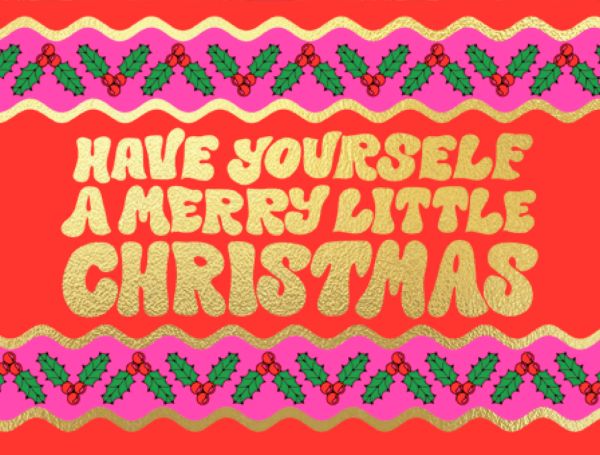 Foil Card-Christmas Sweater