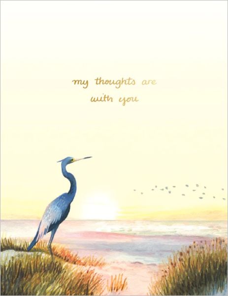 Foil Card-My Thoughts Are With You
