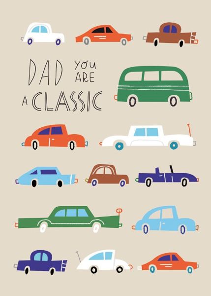 Foil Card-Classic Dad