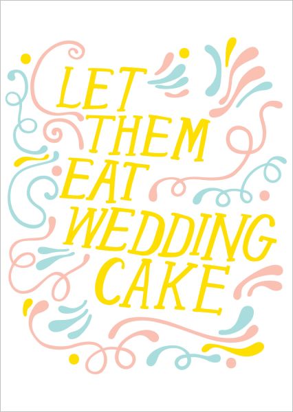Card-Wedding Cake