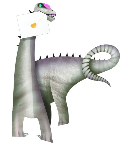 3D Card-Dinosaur-Dippy