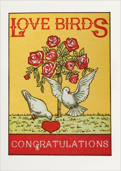 Card-Love Birds