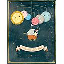 Foil Card-Solar System Baby