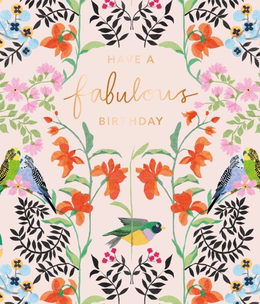 Card-Fab Birthday Birds