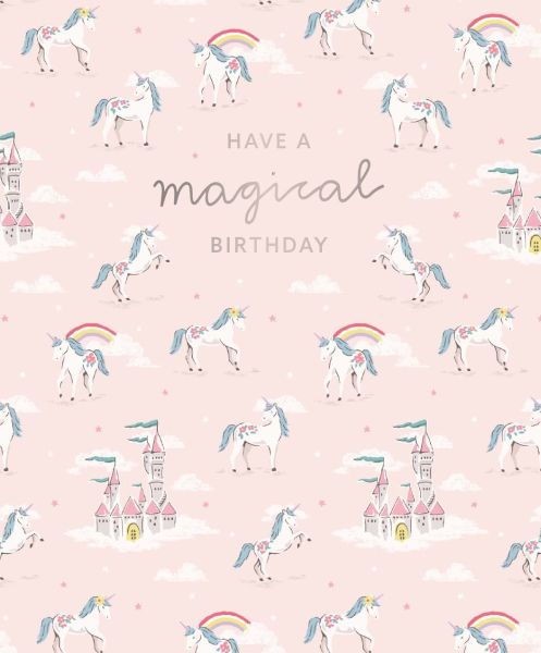 Card-Magical Unicorns Birthday