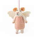 Decoration-Felt Mouse Angel