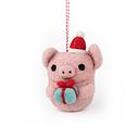 Decoration-Felt Pig Percy