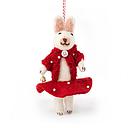 Decoration-Felt Rabbit Rose