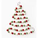 Charity Decoration-Felt Pom Poms Bunting