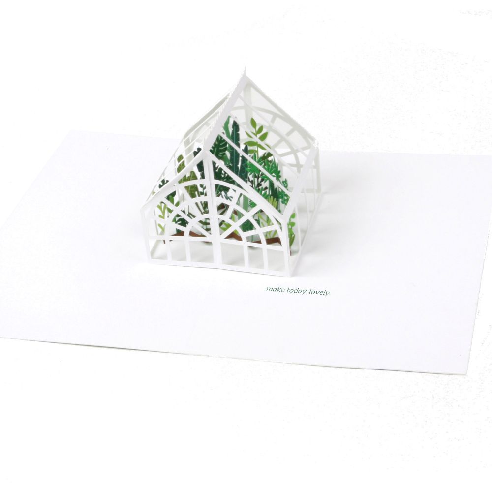 3D Pop-up Card-Green House