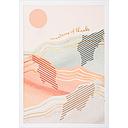 Layered Die-cut Card-Mountains of Thanks