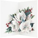 3D Pop-up Card-Christmas Rose