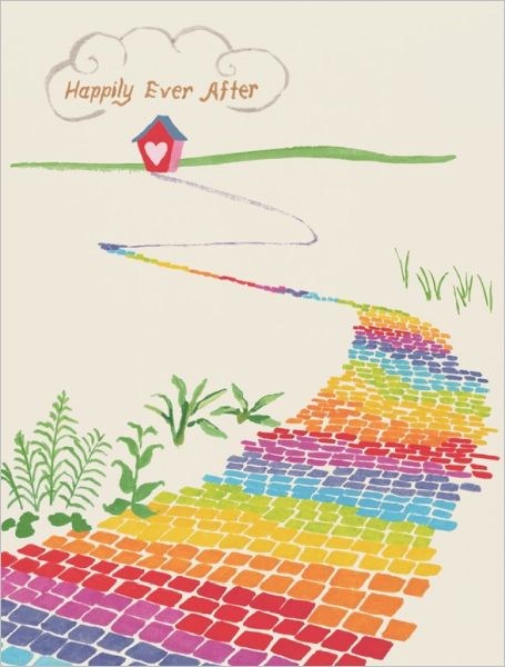 Card-Rainbow Brick Road