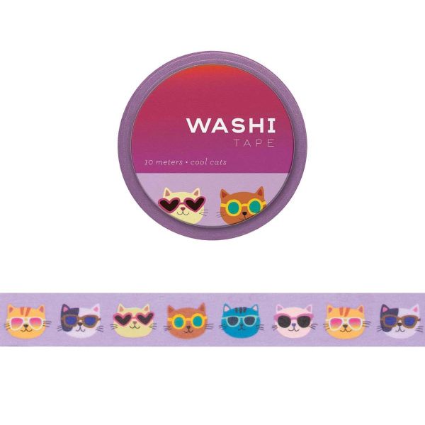 Washi Tape-Cool Cats