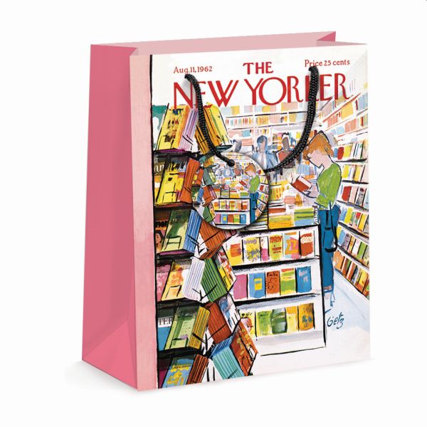 Gift Bag Medium-Bookstore Browsing