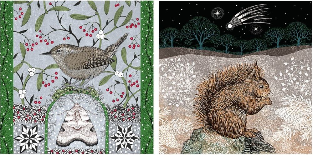 Card Pack of 6 (2 designs)-Valerie Greeley