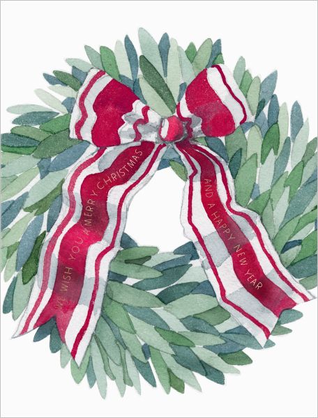 Foil Card-Laurel Wreath