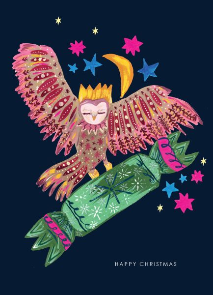 Card-Owl with Cracker