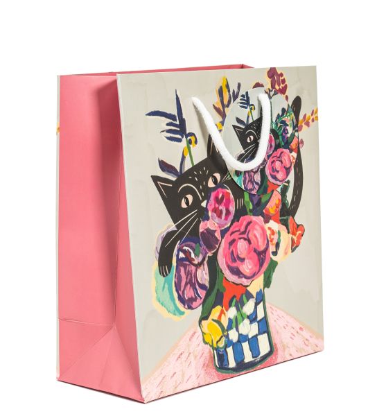 Gift Bag Medium-Catisse Flowers