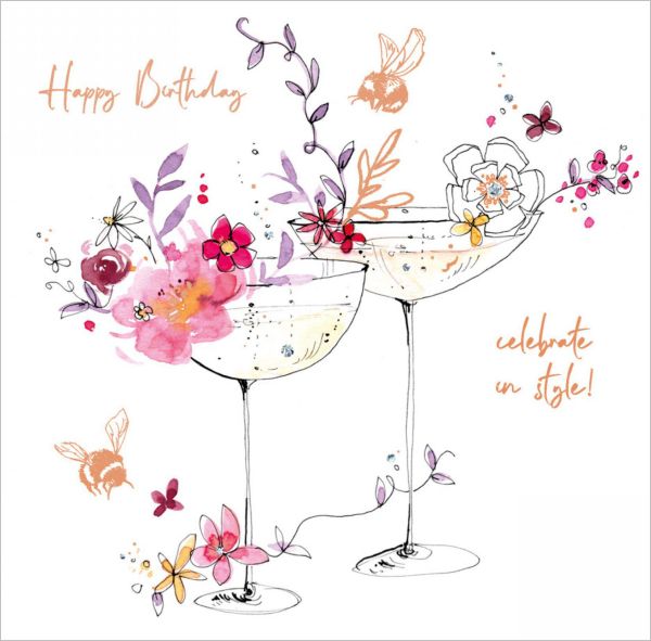 Foil Card-Birthday Bubbles