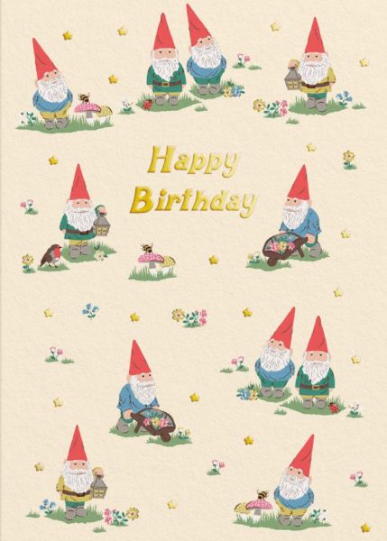 Card-Birthday Gnomes