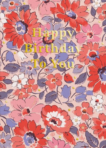 Card-Birthday Archive Ditsy