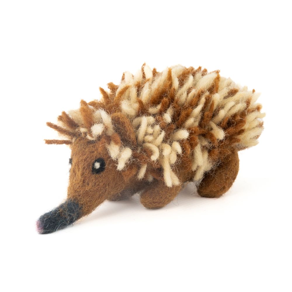Handmade Felt Echidna