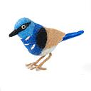 Handmade Felt Blue Wren