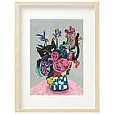 Art Print-Catisse Flowers